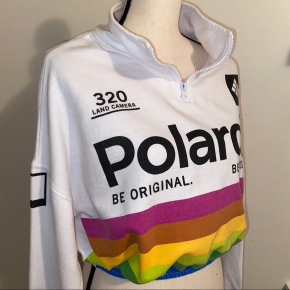 Polaroid Sweaters - Polaroid Crop top